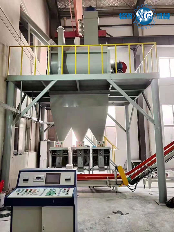 江蘇張家港輕質(zhì)石膏砂漿自動(dòng)化生產(chǎn)線安裝收尾！馬上準(zhǔn)備試機(jī)啦！