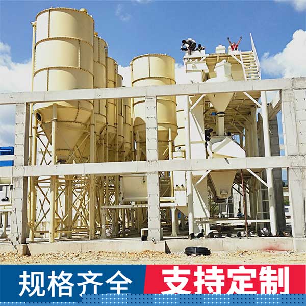 干混砂漿生產線設備組成，干混砂漿生產線有哪些設備