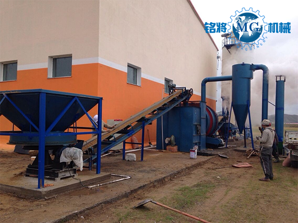 石英砂烘干機如何選擇熱源，用的最多的是這種燃料