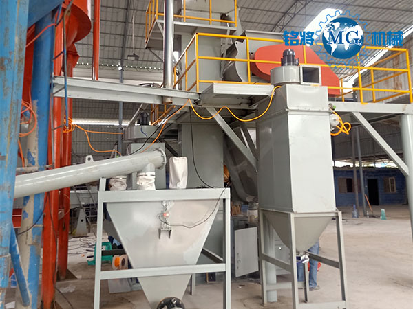 年產(chǎn)10萬(wàn)噸干粉砂漿生產(chǎn)線的組成，年產(chǎn)10萬(wàn)噸干粉砂漿生產(chǎn)線有什么優(yōu)勢(shì)？