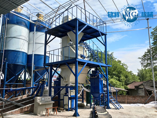 鄭州銘將瓷磚膠生產(chǎn)線(xiàn)