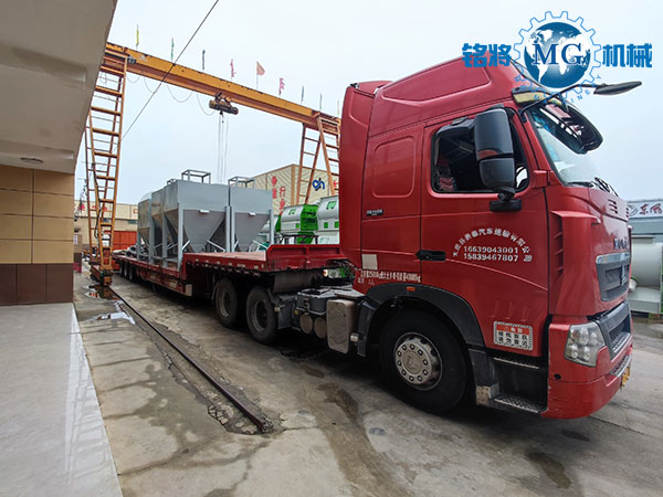 江西鷹潭干粉砂漿設備發(fā)貨！