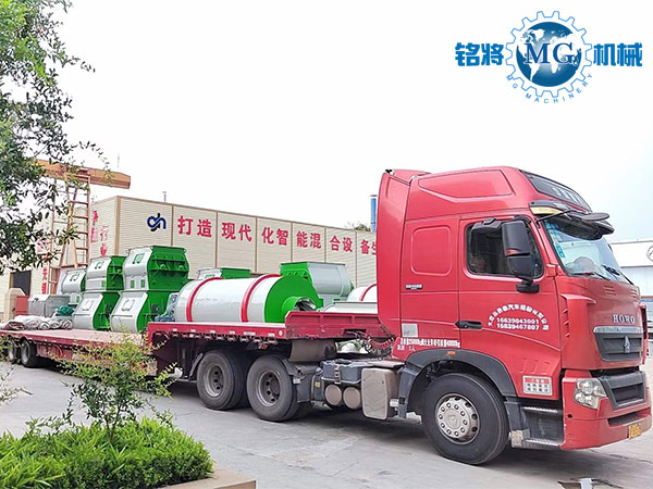 江西鷹潭干粉砂漿設(shè)備發(fā)貨！