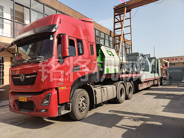 四立方主機(jī)，時(shí)產(chǎn)15噸生產(chǎn)線，發(fā)往江蘇連云港