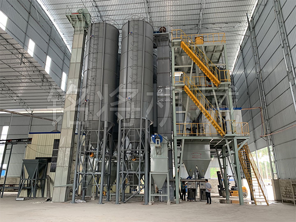 干粉砂漿設(shè)備如何選擇廠(chǎng)房場(chǎng)地？