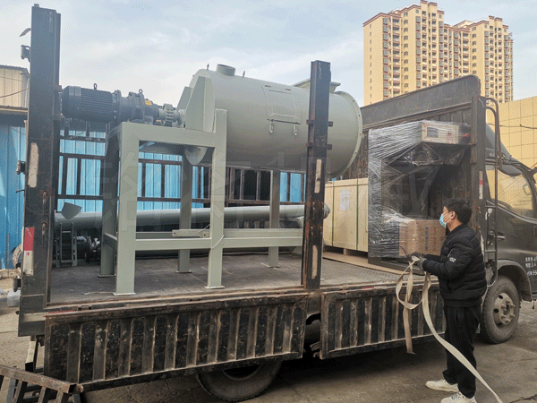 簡(jiǎn)易干粉砂漿生產(chǎn)線交付物流！